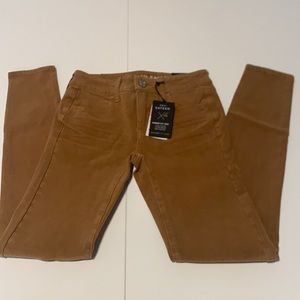 American Eagle Sateen Jeggings 00 NWT!!